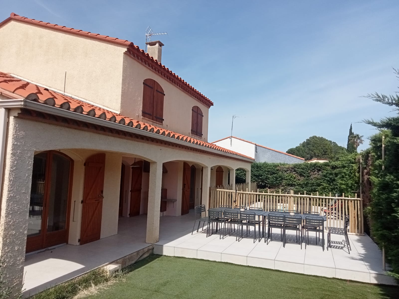 Terrasse et jardin